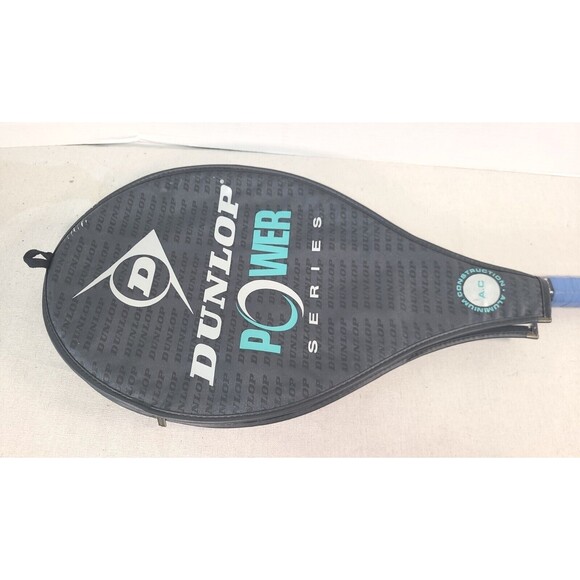 Vintage Dunlop Power Plus Tennis Racquet Racket Ultra Super Light Oversized - Picture 7 of 14